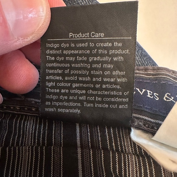 Gieves & Hawkes Denim Jeans 36-38” Waist 26” Inseam Dark Wash Savile Row London - Picture 6 of 11